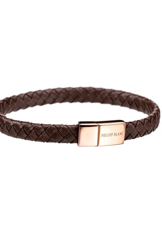 Coffret montre à quartz en cuir et bracelet en cuir Avenches