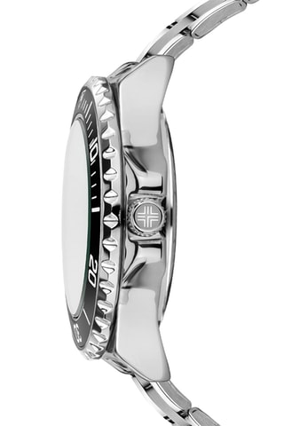 Montre à quartz en acier - Argenté