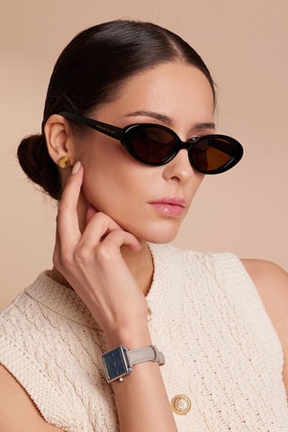 Lunettes de soleil polarisées mixte Rebecca - Catégorie 3 - Noir