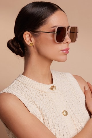 Lunettes de soleil polarisées mixte Armada - Catégorie 3 - Marron et noir