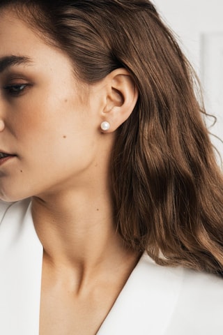 2 paires de boucles d'oreilles - Argenté