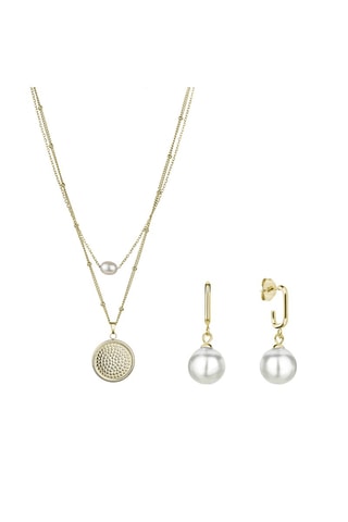 Parure June - Perles fines