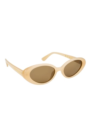Lunettes de soleil polarisées mixte Rebecca - Catégorie 3 - Beige et marron