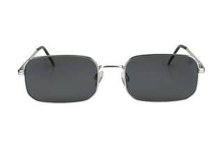 Lunettes de soleil polarisées mixte Old School - Catégorie 3 - Noir et argenté