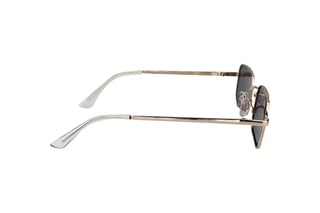 Lunettes de soleil polarisées mixte Old School - Catégorie 3 - Noir et doré