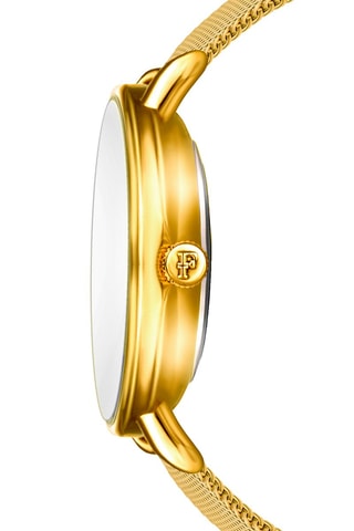 Orologio al quarzo in acciaio, diamante e madreperla Capri