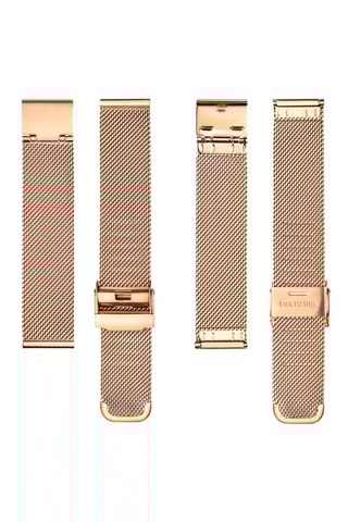 Orologio al quarzo in acciaio e diamante Elisabeth