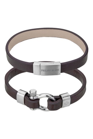 2 bracelets Paul - Cuir