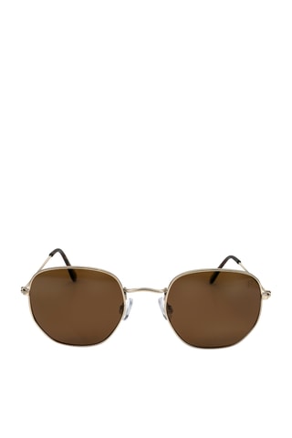 Lunettes de soleil polarisées femme Vivid - Catégorie 3 - Doré et marron