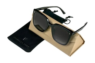 Lunettes de soleil polarisées femme Fashionista - Catégorie 3 - Noir