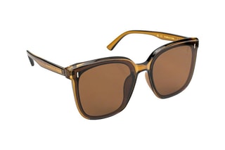 Lunettes de soleil polarisées femme Fashionista - Catégorie 3 - Marron foncé