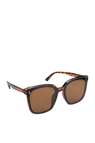 Lunettes de soleil polarisées femme Fashionista - Catégorie 3 - Jaune foncé et marron foncé
