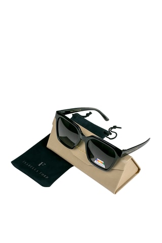 Lunettes de soleil polarisées femme Modish - Catégorie 3 - Gris et noir