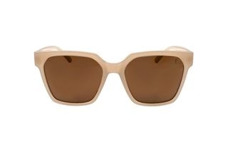 Lunettes de soleil polarisées femme Modish - Catégorie 3 - Beige et marron