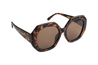 Lunettes de soleil polarisées femme Glamour - Catégorie 3 - Jaune foncé et marron foncé