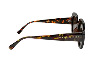 Lunettes de soleil polarisées femme Glamour - Catégorie 3 - Jaune foncé et marron foncé