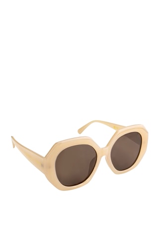 Lunettes de soleil polarisées femme Glamour - Catégorie 3 - Beige et marron