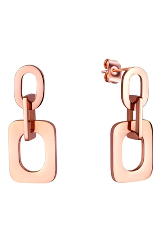 Puces et boucles d’oreilles Agathe - Doré