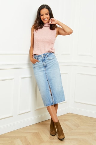 Mouwloze Trui - Roze