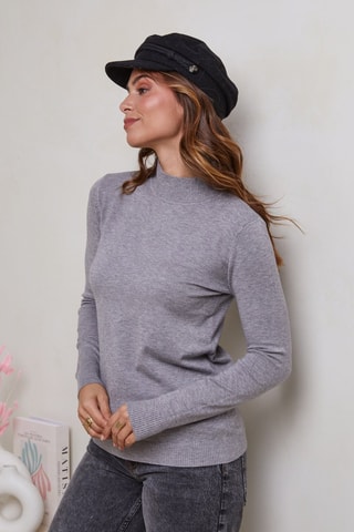 Trui - Gemêleerd Grijs