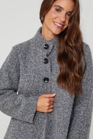 Jas - Gemêleerd Grijs