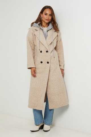 Jas met Capuchon - Taupe