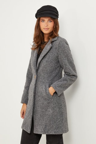 Jas - Gemêleerd Antraciet