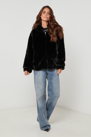 Jasje met Capuchon - Zwart