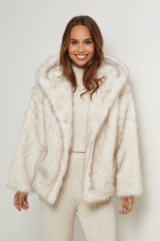 Jasje met Capuchon - Ivoorkleurig