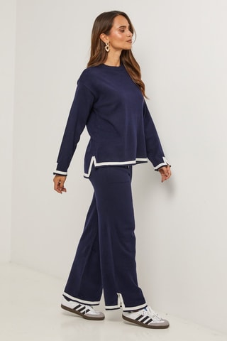 Trui en Broek - Marineblauw