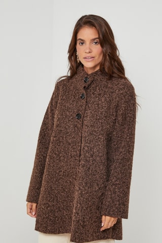 Jas - Gemêleerd Bruin