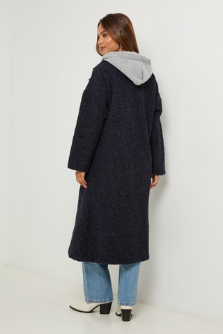 Jas met Capuchon - Marineblauw