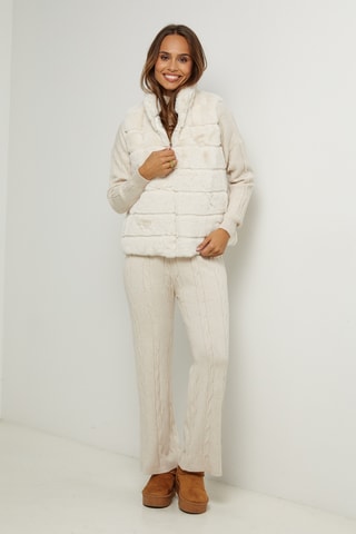 Mouwloos Vest - Beige