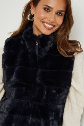 Mouwloos Vest - Marineblauw