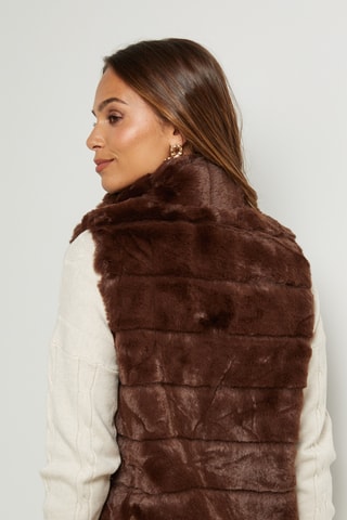 Mouwloos Vest - Bruin