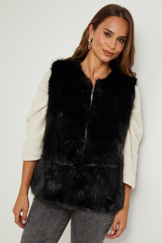 Mouwloos Jasje - Zwart