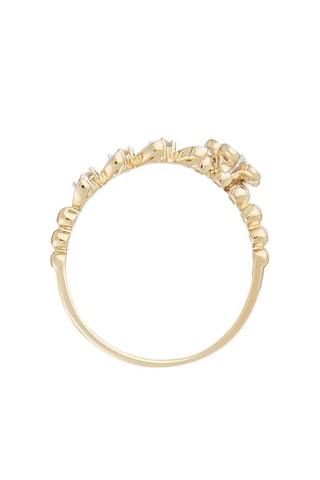 Anello Datu - Oro giallo e diamanti