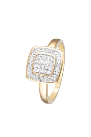 Anello Lima - Oro giallo e diamanti