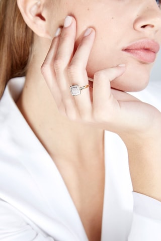 Anello Lima - Oro giallo e diamanti