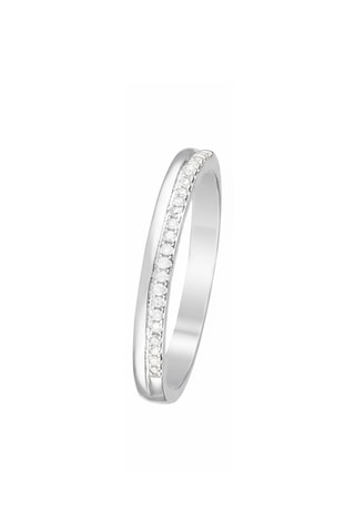 Anello - Oro bianco e diamanti