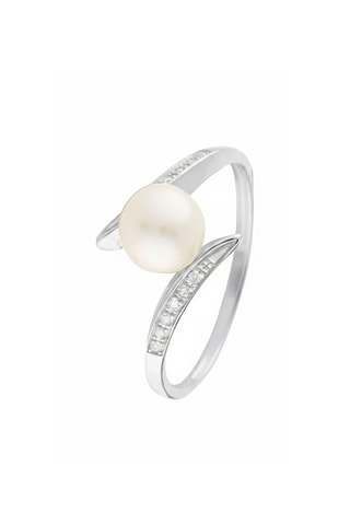 Anello - Oro bianco e diamanti