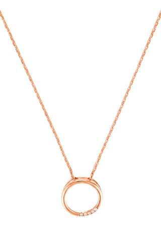 Ciondolo - Oro rosa e diamanti