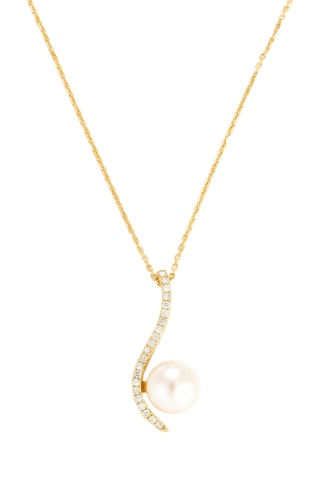 Ciondolo - Oro giallo e diamanti