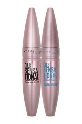 Duo mascara Cils Sensational - Zwart en Extra Zwart - 2 x 7,2 ml