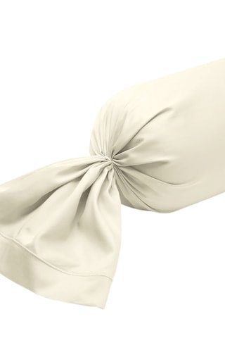 Perkalkatoenen Rolkussensloop 80 Draad/cm² - Ivoorkleurig