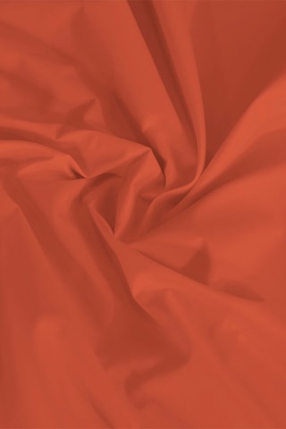 Perkalkatoenen Rolkussensloop 80 Draad/cm² - Terracotta