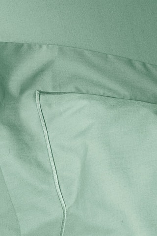 Perkalkatoenen Kussensloop 80 Draad/cm² - Groen