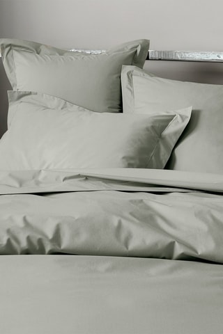 Perkalkatoenen Kussensloop 80 Draad/cm² -  Antraciet