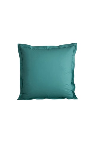 Perkalkatoenen Kussensloop 80 Draad/cm² - Turquoise