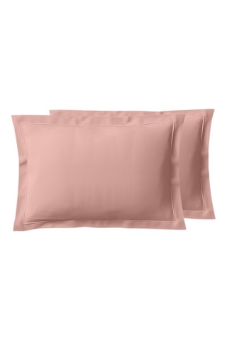 Perkalkatoenen Kussensloop 80 Draad/cm² - Roze